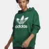 Adidas Originals Trefoil - Sweat À Capuche - Dark Green