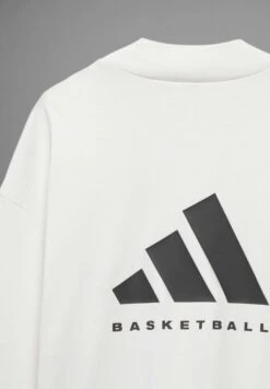 Adidas Originals One Bb L/S Tee - T-Shirt À Manches Longues - Cloud White -ASOS a9e1d68d4966472d96fea0c56496055a