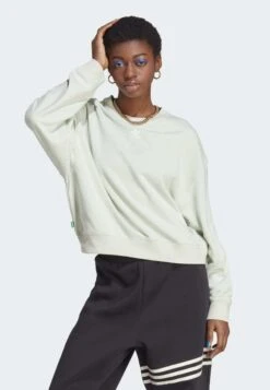 Adidas Originals Essentials+ - Sweatshirt - Linen Green