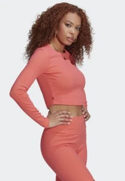 Adidas Originals T-Shirt À Manches Longues - Red -ASOS abdc973b9cb347268ef083e6b3308bfa