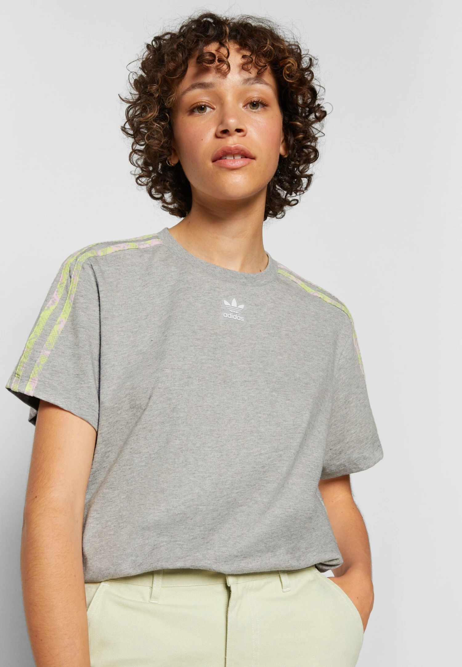 Adidas Originals Snaketee - T-Shirt Imprimé - Medium Grey Heather 5 Adidas Originals Snaketee - T-Shirt Imprimé - Medium Grey Heather – Image 5