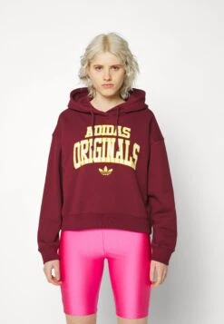 Adidas Originals Hoodie - Sweat À Capuche - Shadow Red -ASOS acfa9870d99a4560944d502f8b25757a