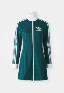 Adidas Originals TRACK DRESS - Robe De Jour - Trace Brown -ASOS addb954e3126476fb44554aebd4285a2
