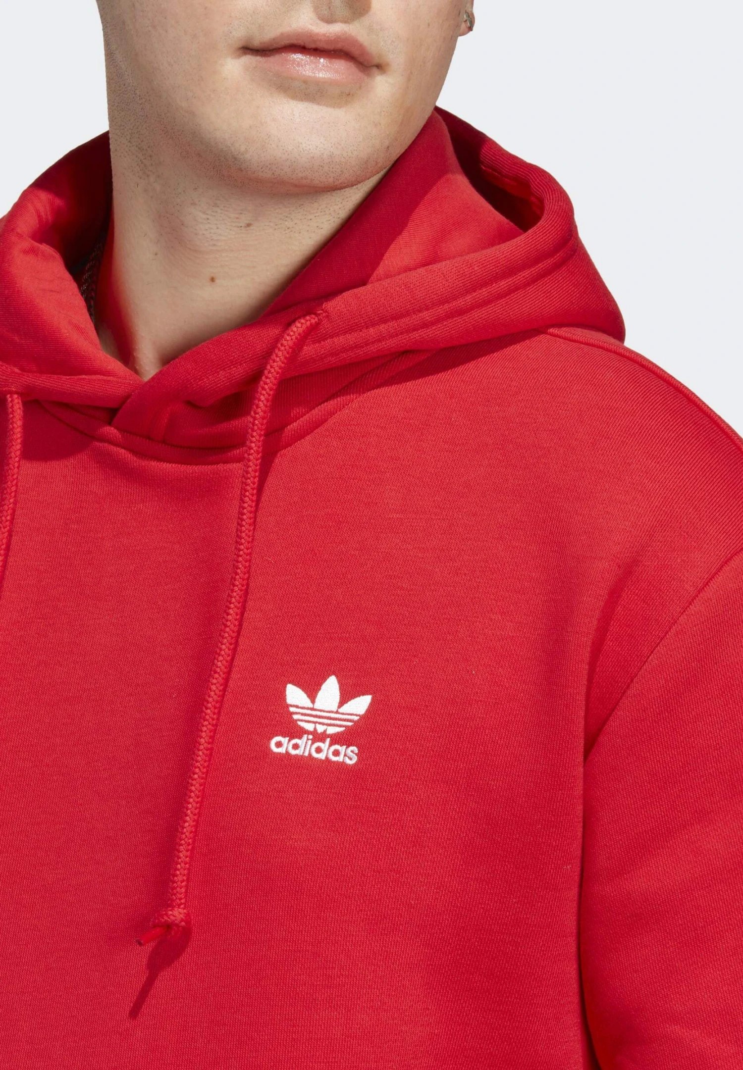 Adidas Originals Essential Hoody Unisex - Sweat À Capuche - Better Scarlet 3 Adidas Originals Essential Hoody Unisex - Sweat À Capuche - Better Scarlet – Image 3