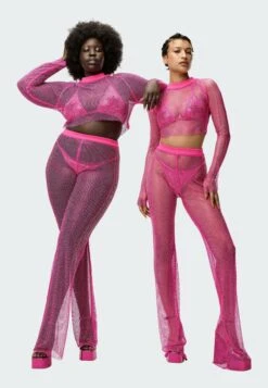 Adidas Originals Crystal Cover Up - Pullover - Shock Pink