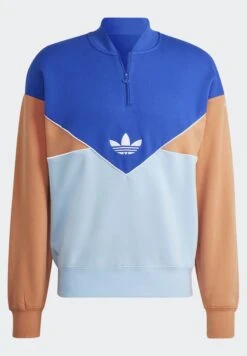 Adidas Originals C Hz Crew - Sweatshirt - Semi Lucid Blue/Clear Sky/Hazy Copper -ASOS b170842850cd46f0a4e9a999f338b60e