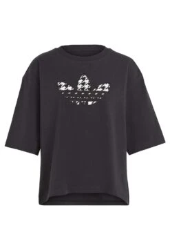 Adidas Originals Houndstooth Trefoil Infill - T-Shirt Imprimé - Black 9 Adidas Originals Houndstooth Trefoil Infill - T-Shirt Imprimé - Black -ASOS b1f4b8eaef78450d80c7d9b10a58535e