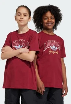 Adidas Originals Bf Junior - T-Shirt Imprimé - Collegiate Burgundy