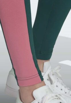 Adidas Originals Legging - Collegiate Green / Rose Tone -ASOS b29e25f815724bc1b6ea4b6f56743328