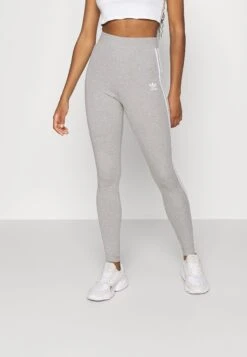 Adidas Originals Stripes Compression - Legging - Medium Grey Heather