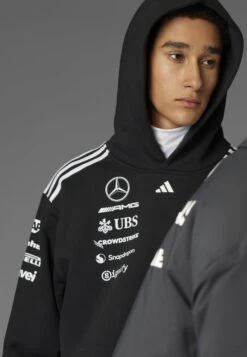 Adidas Originals MERCEDES - AMG PETRONAS FORMULA ONE TEAM MEN - Sweatshirt - Black White 11 Adidas Originals MERCEDES - AMG PETRONAS FORMULA ONE TEAM MEN - Sweatshirt - Black White -ASOS b33a2af230e74f46b8ec4087e476ca6b