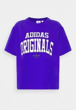 Adidas Originals T-Shirt Imprimé - Semi Lucid Blue -ASOS b4c44b43f6de4fa596b7a87b28ac20b5