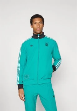 Adidas Originals LIVERPOOL FC ICON TRACK TOP - Article De Supporter D'équipe De Club - Sea Green -ASOS b4e748082e8e4e83ad04eee97b4ffe93