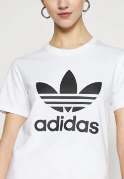 Adidas Originals Trefoil Tee - T-Shirt Imprimé - White 11 Adidas Originals Trefoil Tee - T-Shirt Imprimé - White -ASOS b5456e815c814748bbd0c7092ec0b2e6