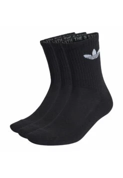 Adidas Originals Chaussettes Cushioned Trefoil - Chaussettes - Black