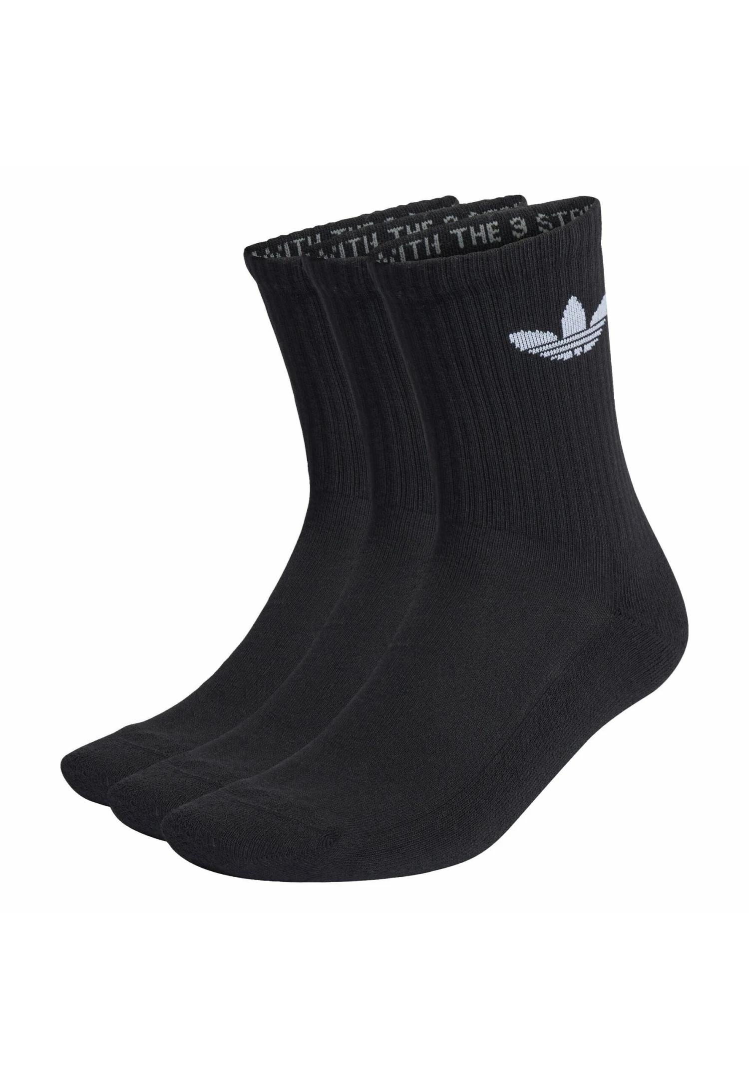 Adidas Originals Chaussettes Cushioned Trefoil - Chaussettes - Black 1 Adidas Originals Chaussettes Cushioned Trefoil - Chaussettes - Black