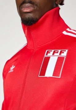 Adidas Originals PERU TRACK TOP - Sweat Zippé - Better Scarlet -ASOS b5d82a291da243d0ae503feaf6b31210