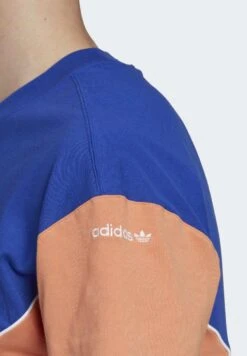 Adidas Originals T-Shirt Imprimé - Semi Lucid Blue/Clear Sky/Hazy Copper -ASOS b664a8c0be2e4d048764f940bb537fb1