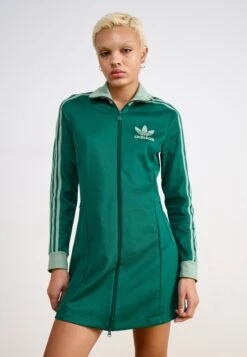 Adidas Originals TRACK DRESS - Robe De Jour - Collegiate Green