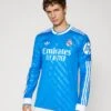 Adidas Originals REAL MADRID 25/26 THIRD JERSEY LONG SLEEVE - Maillot De Foot - Bluebird