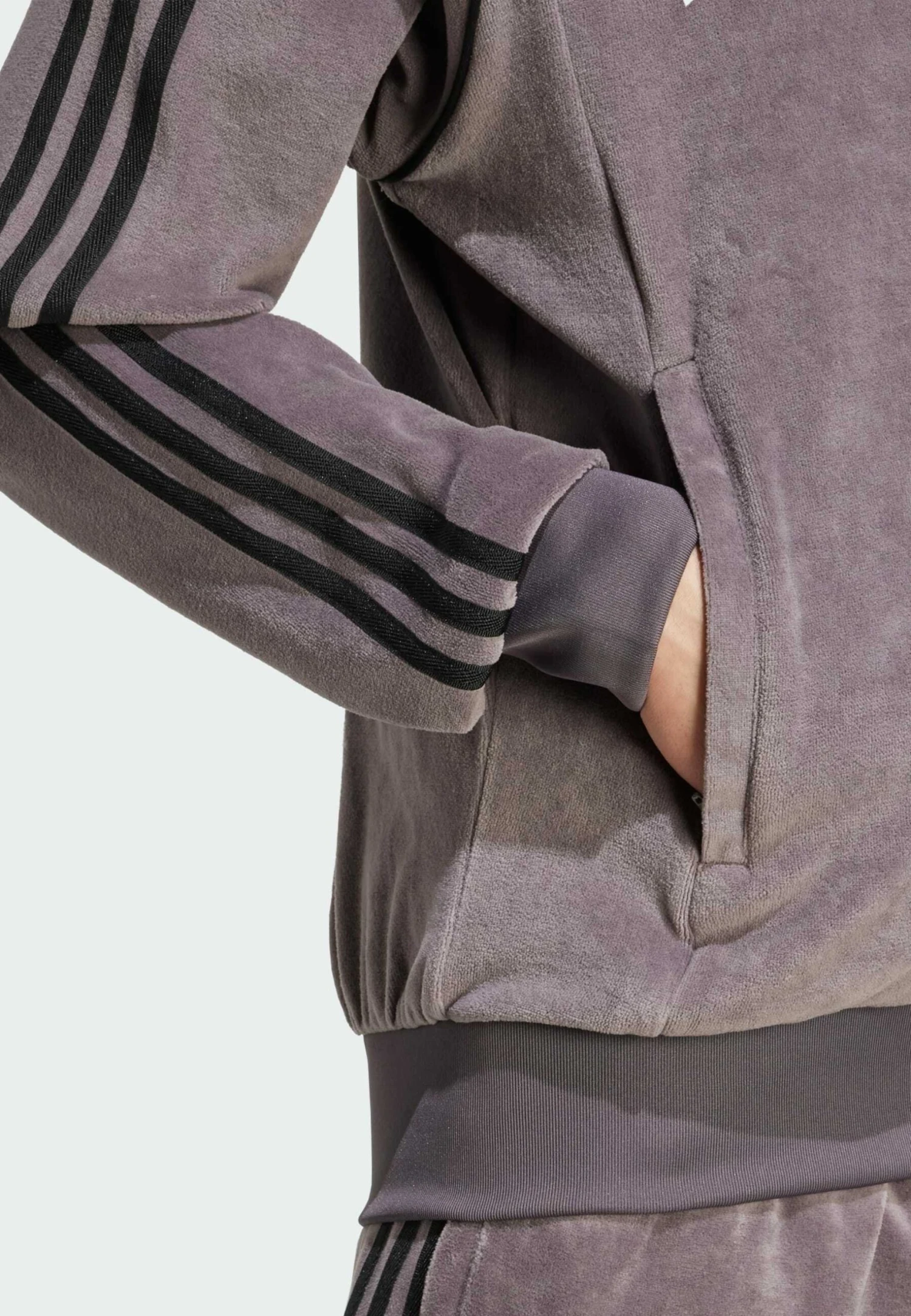 Adidas Originals TRACK - Blouson Bomber - Grey Strata 4 Adidas Originals TRACK - Blouson Bomber - Grey Strata – Image 4