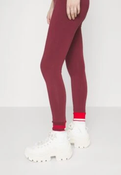 Adidas Originals Originals Cuff - Legging - Shadow Red -ASOS b91728d790b94214974660d90de16009