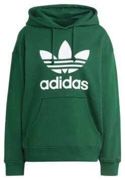 Adidas Originals Trefoil - Sweat À Capuche - Dark Green -ASOS b96f8667c6814b5a830fad6b29fa452d