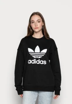 Adidas Originals Crew - Sweatshirt - Black/White