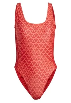 Adidas Originals Monogram 3 Stripes - Maillot De Bain - Better Scarlet Bright Red White -ASOS ba89dc8eaff14c269b600d9820358efc