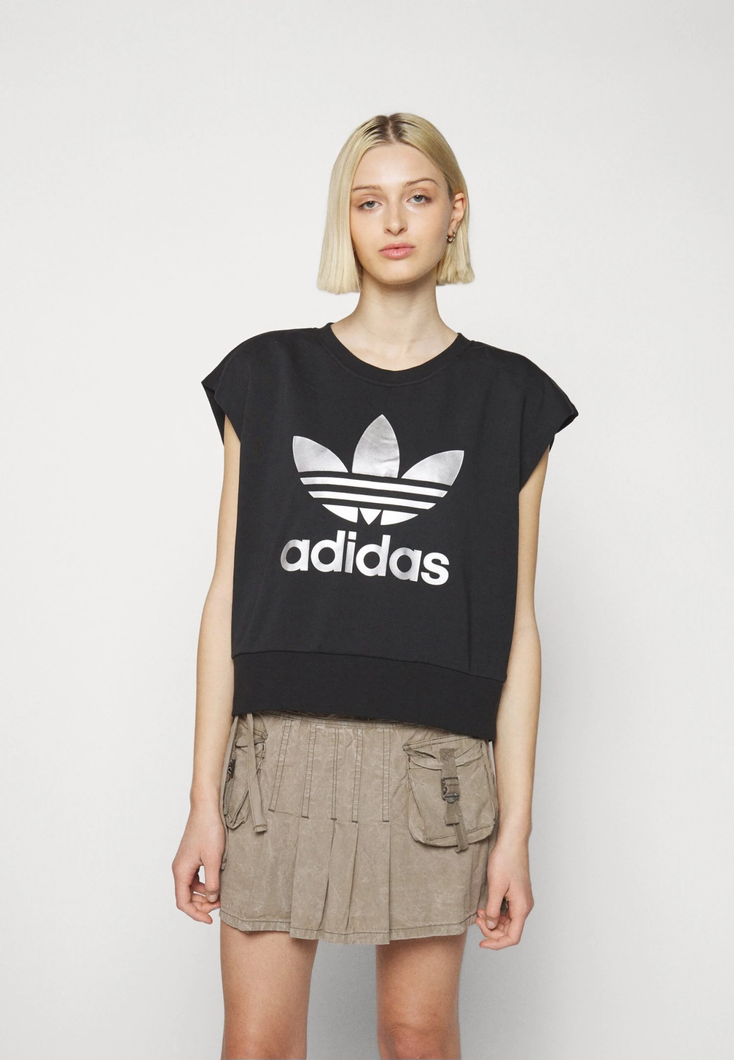 Adidas Originals Big Logo Hoodie 2 In 1 - Sweatshirt - Black 5 Adidas Originals Big Logo Hoodie 2 In 1 - Sweatshirt - Black – Image 5