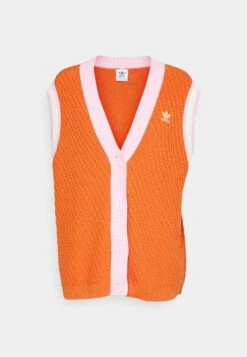 Adidas Originals Adicolor 70S Vest - Veste Sans Manches - Orange -ASOS bbf2f729ef454d07b976f3c0cf1a5f51