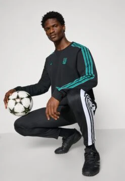 Adidas Originals LIVERPOOL FC ICON SWEAT - Article De Supporter D'équipe De Club - Black -ASOS bcd9820264ad4b749a3900ff76acc760