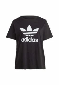 Adidas Originals Trefoil - T-Shirt Imprimé - Black -ASOS bcea1d7130ee49dc8460a801faa291ae