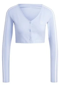 Adidas Originals Button - Veste Légère - Blue Dawn -ASOS bd8761c329f64ca7b76093ab22a24e73