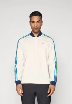 1/4 ZIP - Sweatshirt - Chalk White