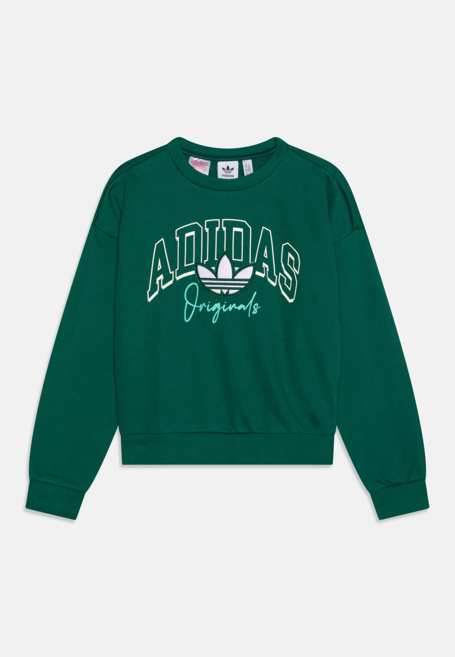 Adidas Originals Crew Junior Unisex - Sweatshirt - Collegiate Green 3 Adidas Originals Crew Junior Unisex - Sweatshirt - Collegiate Green – Image 3