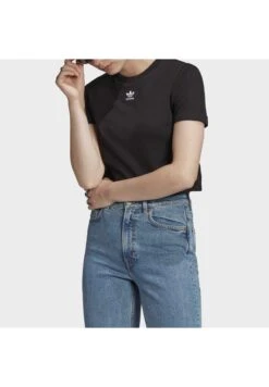 Adidas Originals Top Adicolor Originals Regular T-Shirt - T-Shirt Imprimé - Black -ASOS beeaf33fd2a145889df983586854665d