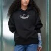 Adidas Originals Graphic Hoodie - Sweatshirt - Black