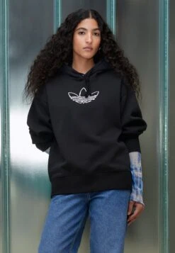 Adidas Originals Graphic Hoodie - Sweatshirt - Black