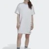 Adidas Originals Tee Dress - Robe De Jour - White