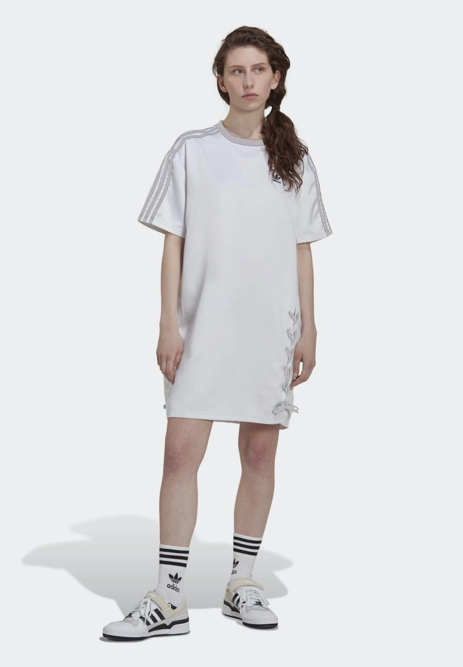 Adidas Originals Tee Dress - Robe De Jour - White 1 Adidas Originals Tee Dress - Robe De Jour - White