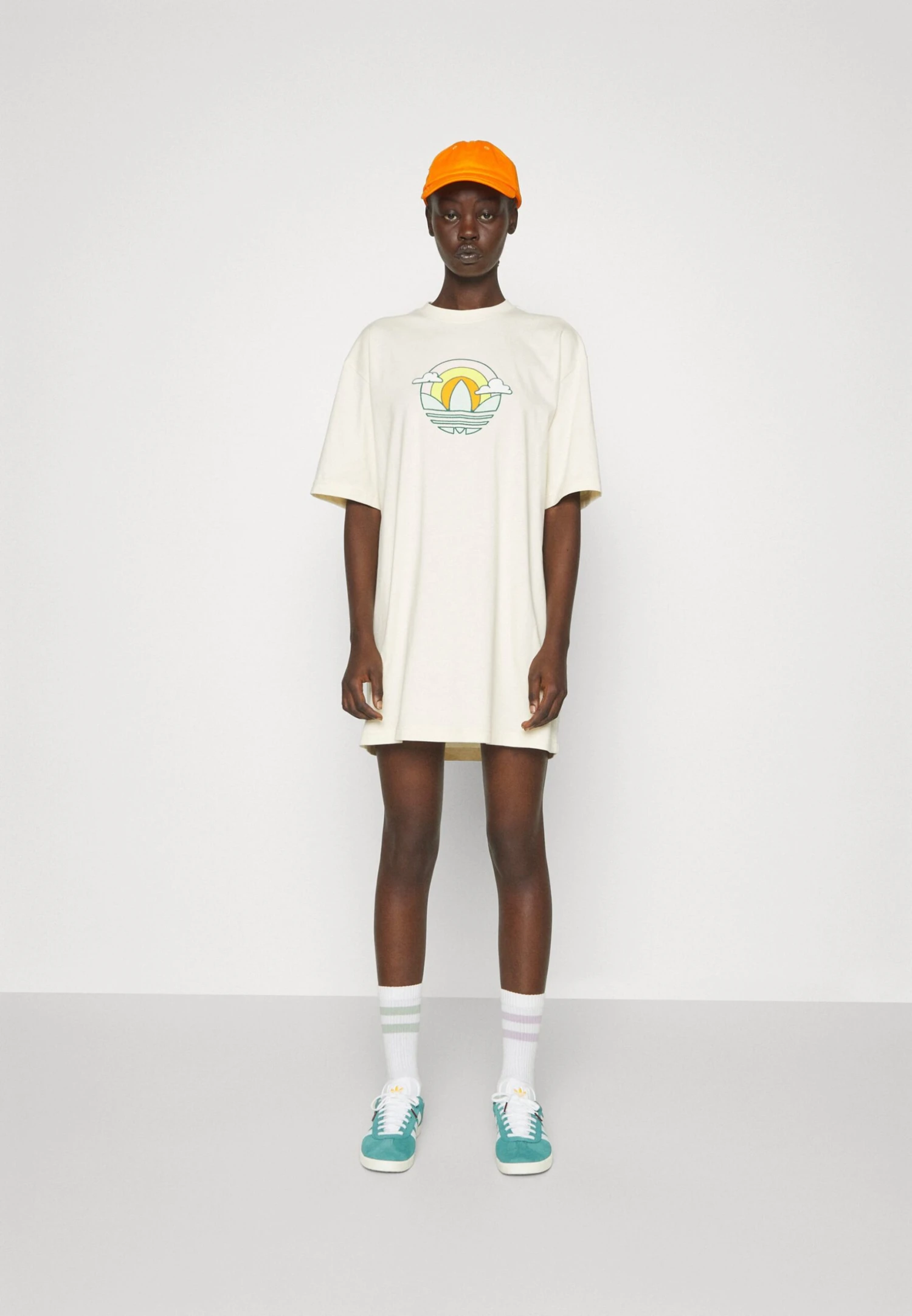 Adidas Originals Tee Dress - Robe En Jersey - White 5 Adidas Originals Tee Dress - Robe En Jersey - White – Image 5