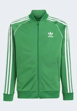Adidas Originals Track Unisex - Veste De Survêtement - Green -ASOS c0cff6597e0e4304852afba3dc028d41