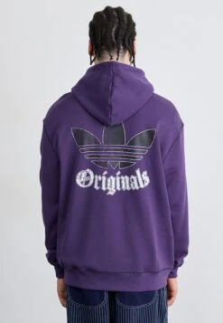 Adidas Originals HOODIE - Sweatshirt - Aurora Plum -ASOS c1e58ce39ee949fba78cd44025add3ba
