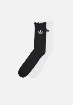 Adidas Originals Ruffle Crew 2 Pack Unisex - Chaussettes - White
