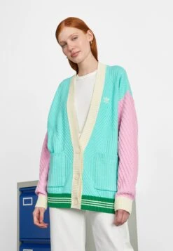 Adidas Originals Adicolor 70S Cardigan - Gilet - Easy Green