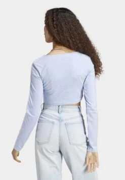 Adidas Originals Button - Veste Légère - Blue Dawn