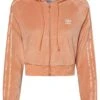 Adidas Originals Crop Fz Hood - Sweat Zippé - Ambient Blush