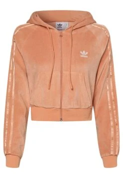 Adidas Originals Crop Fz Hood - Sweat Zippé - Ambient Blush