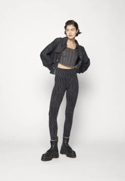 Adidas Originals Tight - Legging - Carbon/Black -ASOS c4b84622311646459ee19b10b7f99f7e